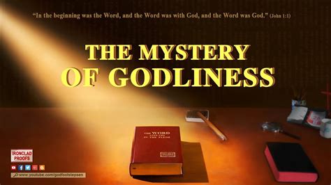 The Mystery of Godliness