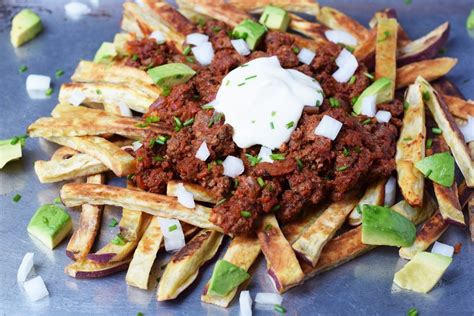 Loaded Chili Fries - Living Loving Paleo