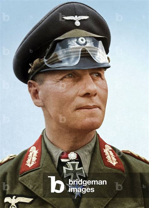 Image of Erwin Rommel (1891-1944), chief general of Afrika Korps, here in