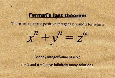 FERMAT'S LAST THEOREM