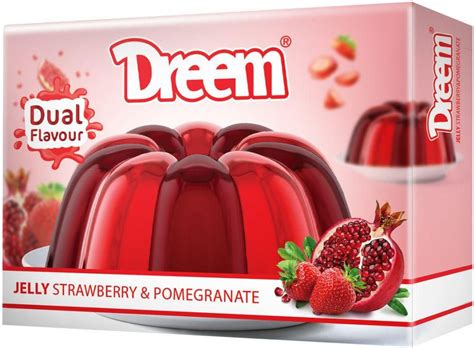 Dream Jelly pomegranate & strawberry Flavor, 85 gm price from souq in Egypt - Yaoota!