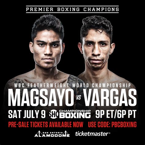 Magsayo vs. Vargas Poster May 02, 2022 MMA Photo