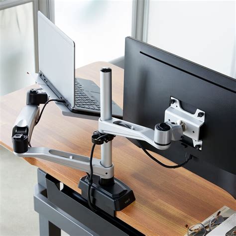 Monitor Arm + Laptop Stand | Laptop Cradle | Vari®