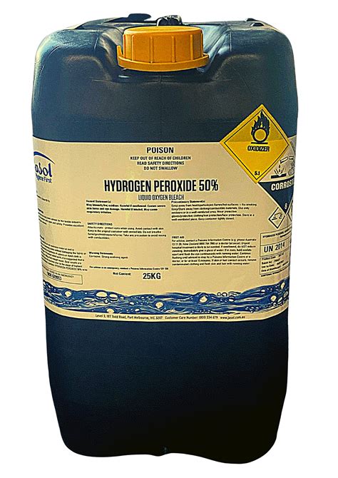 HYDROGEN PEROXIDE 50%