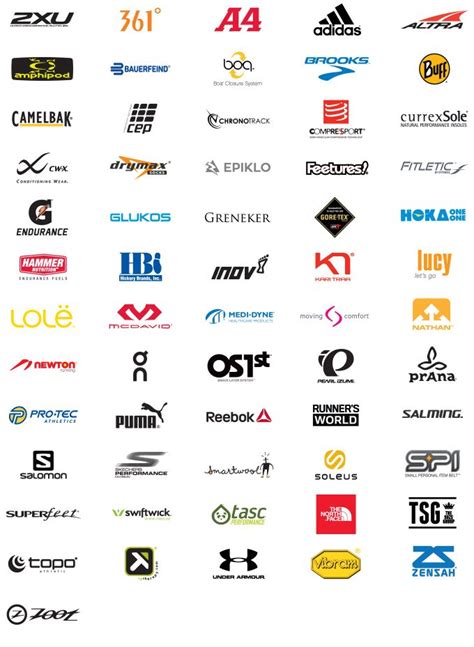 many different logos are shown together in this image, and there is no ...