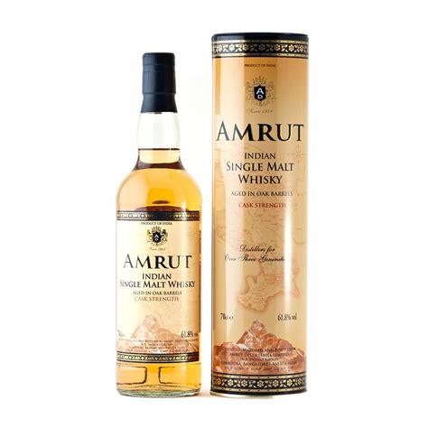 Amrut Cask Strength Single Malt Indian Whisky