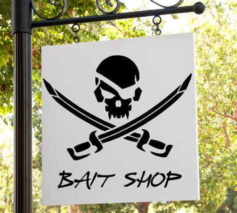 Calico Jack Pirate Flag Vinyl Decal W/ Custom Text Option | Etsy