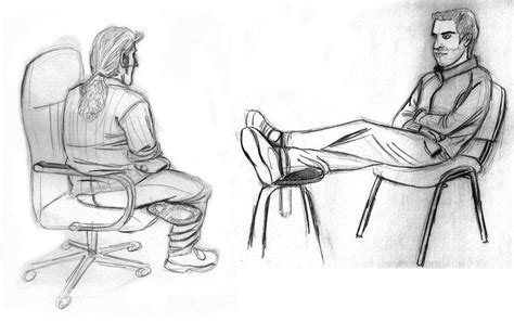 Sitting Reference Drawing Chair - Estoucomfrio Wallpaper