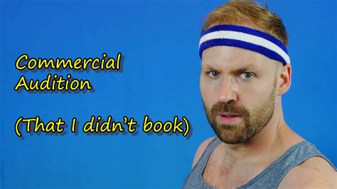 Commercial Audition (That I did NOT book) - YouTube