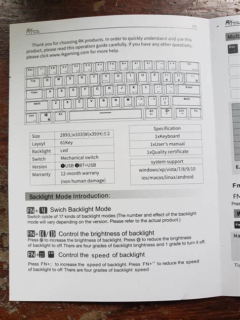 Royal Kludge Mechanical Keyboard Manual Cheapest Store | rbk.bm