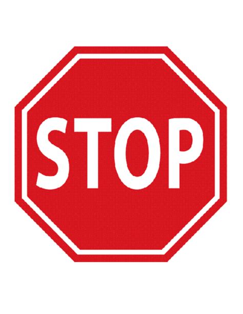 Stop Sign Template Printable - ClipArt Best