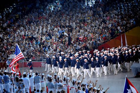 File:Members of Team USA during 2008 Summer Olympics opening ceremony ...