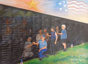 Vietnam Memorial Painting at PaintingValley.com | Explore collection of Vietnam Memorial Painting