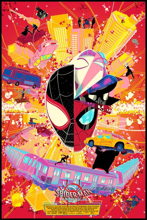 Spider-Man: Into The Spider-Verse poster by Chris Thornley : r/Spiderman