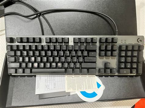 Logitech G512 Keyboard red switches on Carousell