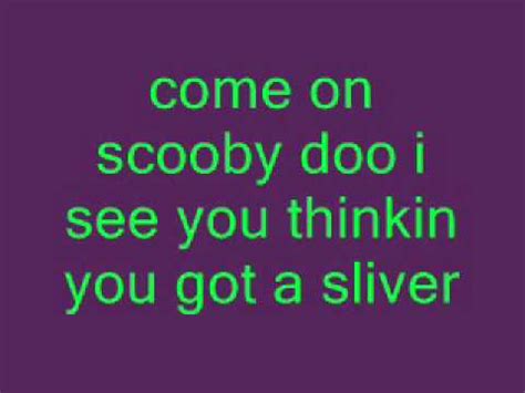 Scooby Doo Lyrics Original - YouTube
