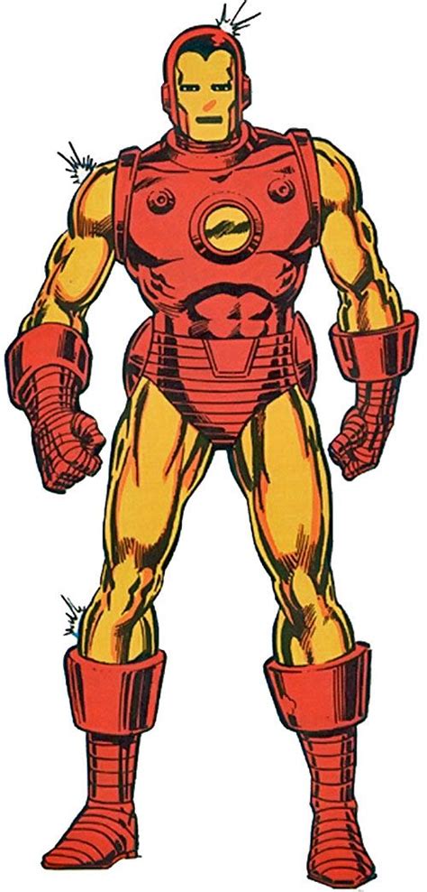 Iron Man armour suit - Mk. V Golden Avenger - Marvel Comics | Iron man comic, Iron man armor ...