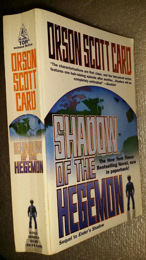 BIBLIO | Shadow of the Hegemon (Ender, Book 6) by Orson Scott Card | Mass Market Paperbound ...