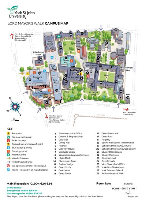 Temple Main Campus Map