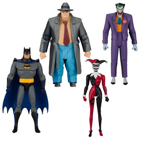 McFarlane Toys DC Direct Batman the Animated Series 4 Pack Collectible Action Figures includes ...