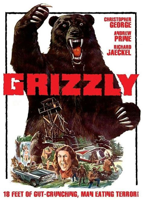 Grizzly (1976) | Horror films, Horror movie posters, Grizzly