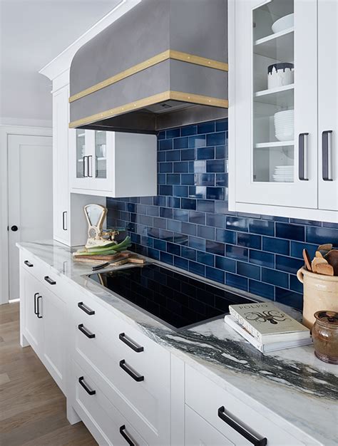 Blue Subway Tile Kitchen Backsplash | Besto Blog