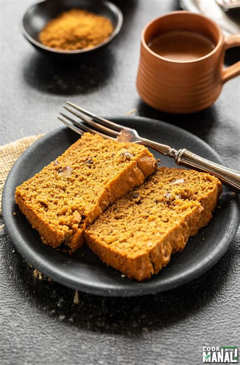 Eggless Whole Wheat Jaggery Cake - Dahi Handi Restaurant