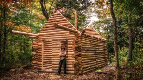 Log Cabin Build: You Can Do This Too - YouTube
