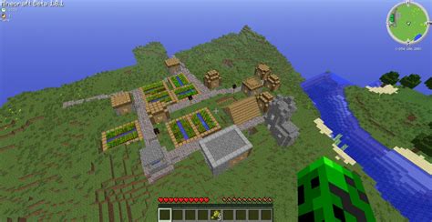 Npc Village/town Minecraft Map