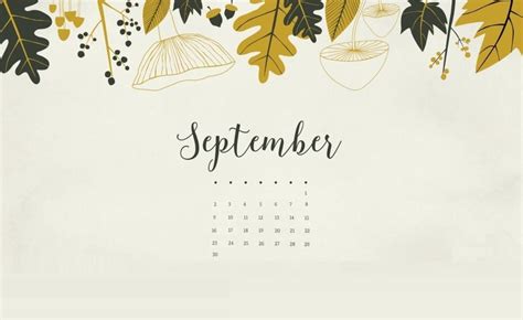 September 2020 Calendar Wallpapers - Wallpaper Cave