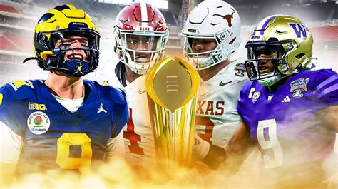 College Football Playoff: Michigan-Alabama, Washington-Texas games spark massive viewership