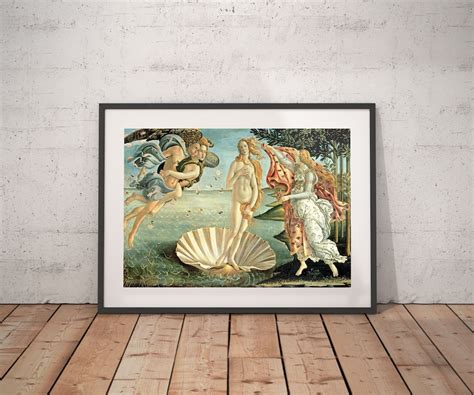 Botticelli the birth of venus botticelli poster botticelli | Etsy