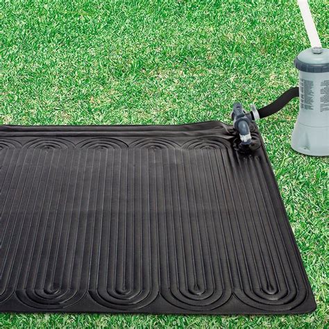 INTEX SOLAR MAT SWIMMING POOL HEATER UP TO 12FT 4.5M POOLS WATER HEAT ...