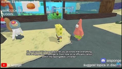 Sponge AI's official canon event | ai_sponge / AI-Generated SpongeBob | Know Your Meme