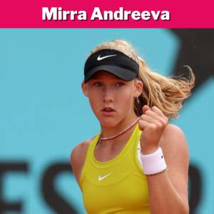 Mirra Andreeva: The Rising Russian Tennis Sensation