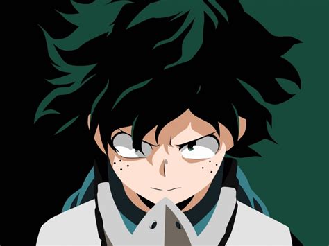 Wallpaper angry, face, izuku midoriya, boku no hero academia desktop wallpaper, hd image ...