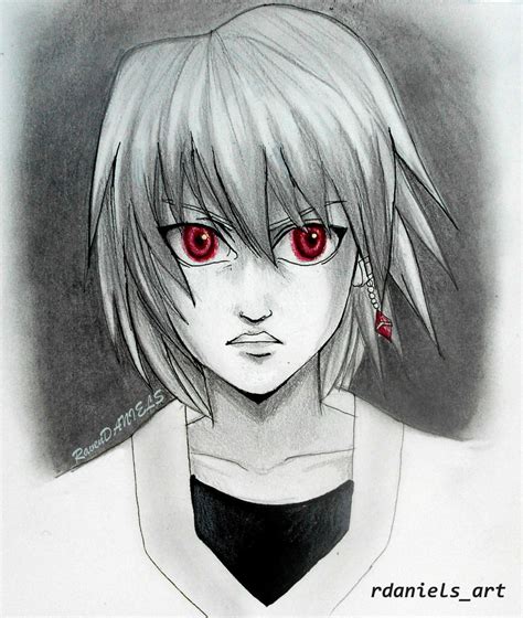 Kurapika Scarlet Eyes by RavenDANIELS on DeviantArt