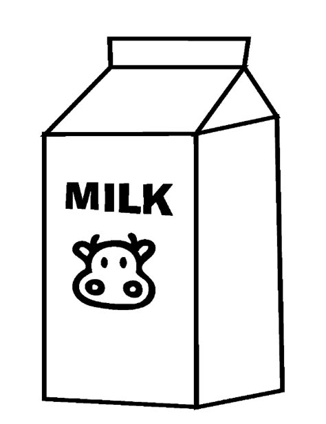 Top 6 Healthy Milk Coloring Pages - Coloring Pages