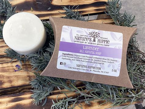 Lavender All Natural Soap - Sowing Seeds Hemp Farm