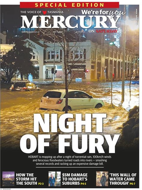 Photos: The Mercury Newspaper’s front pages from the largest news events of the decade | The Mercury