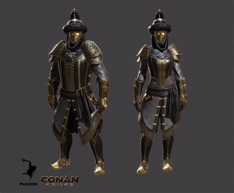 ArtStation - Conan Exiles - Turan Phalanx Armor, Rasmus Valand Fredriksen | Conan exiles ...