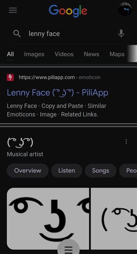 Google lenny face All Images Videos News Maps emoticon Lenny Face ...