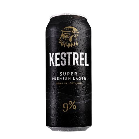 Kestrel Super Premium Lager 9% ABV 24 x 500ml Cans