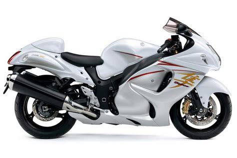 Suzuki GSX1300R Hayabusa (top speed 312 km/h)