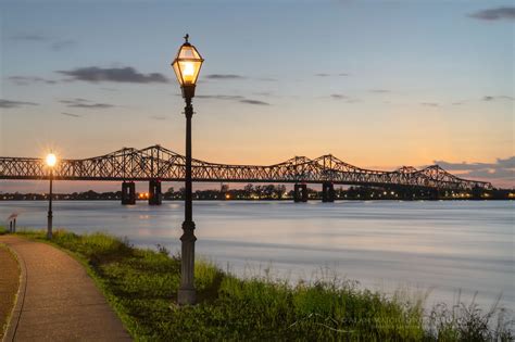 Natchez–Vidalia Bridge Mississippi - Alan Majchrowicz Photography