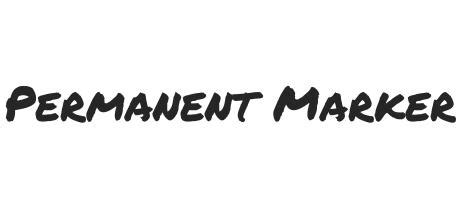 Permanent Marker - Font Family (Typeface) Free Download TTF, OTF ...