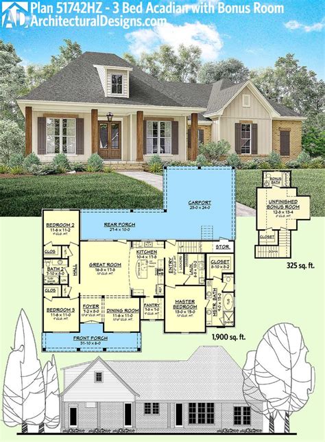 159 best Acadian Style House Plans images on Pinterest