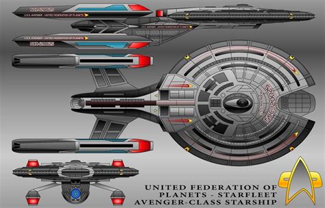 Starfleet ships — Avenger class Starship