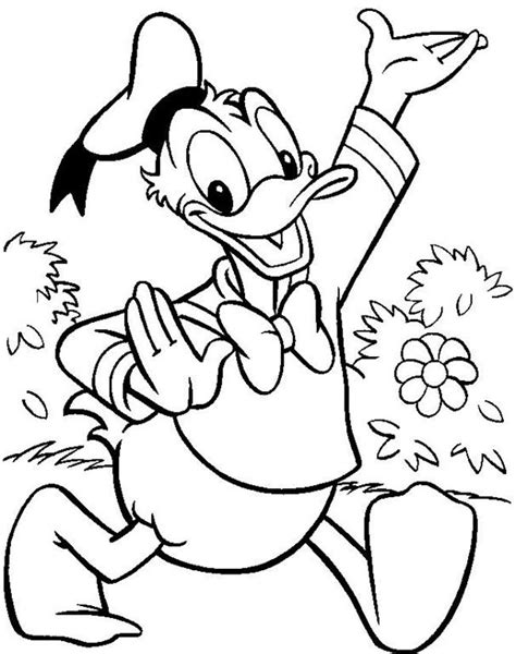 Hilarious activities of funny duck 20 Donald Duck coloring pages | Free Printables