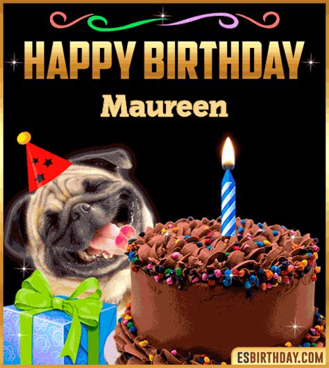 Happy Birthday Maureen GIF 🎂 Images Animated Wishes【28 GiFs】